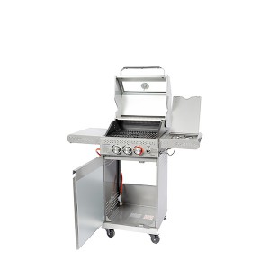 Ψησταριά Υγραερίου Calfer Gas View 2+1 INOX 9.5kW