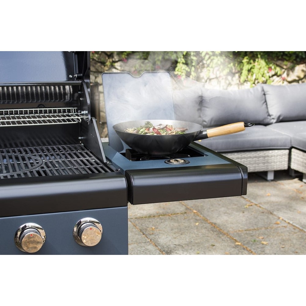 Ψησταριά Υγραερίου Coral Gas Sahara X350 3 Burner BBQ Smokey Teal
