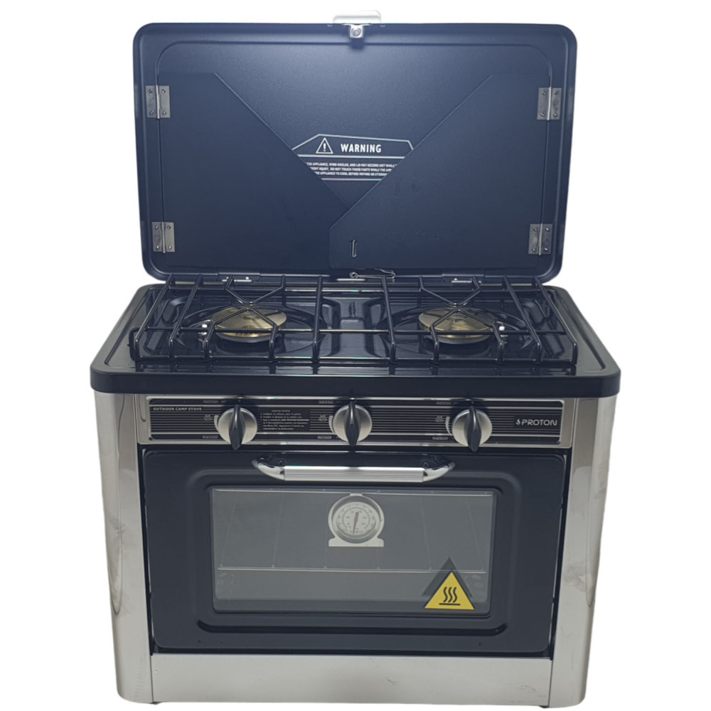 Επιτραπέζιο Φορητό Κουζινάκι Αερίου Proton CS-02