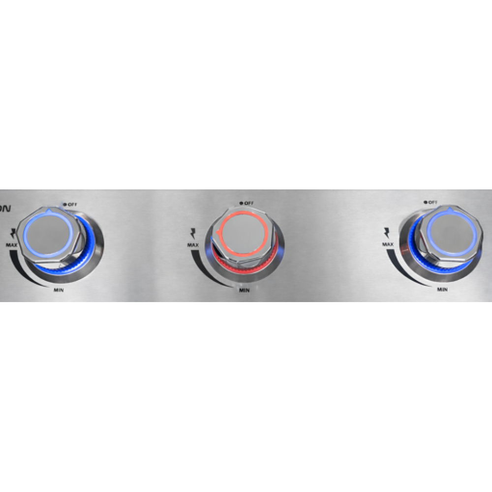 Ψησταριά Υγραερίου Proton BBQ 3+1 INOX