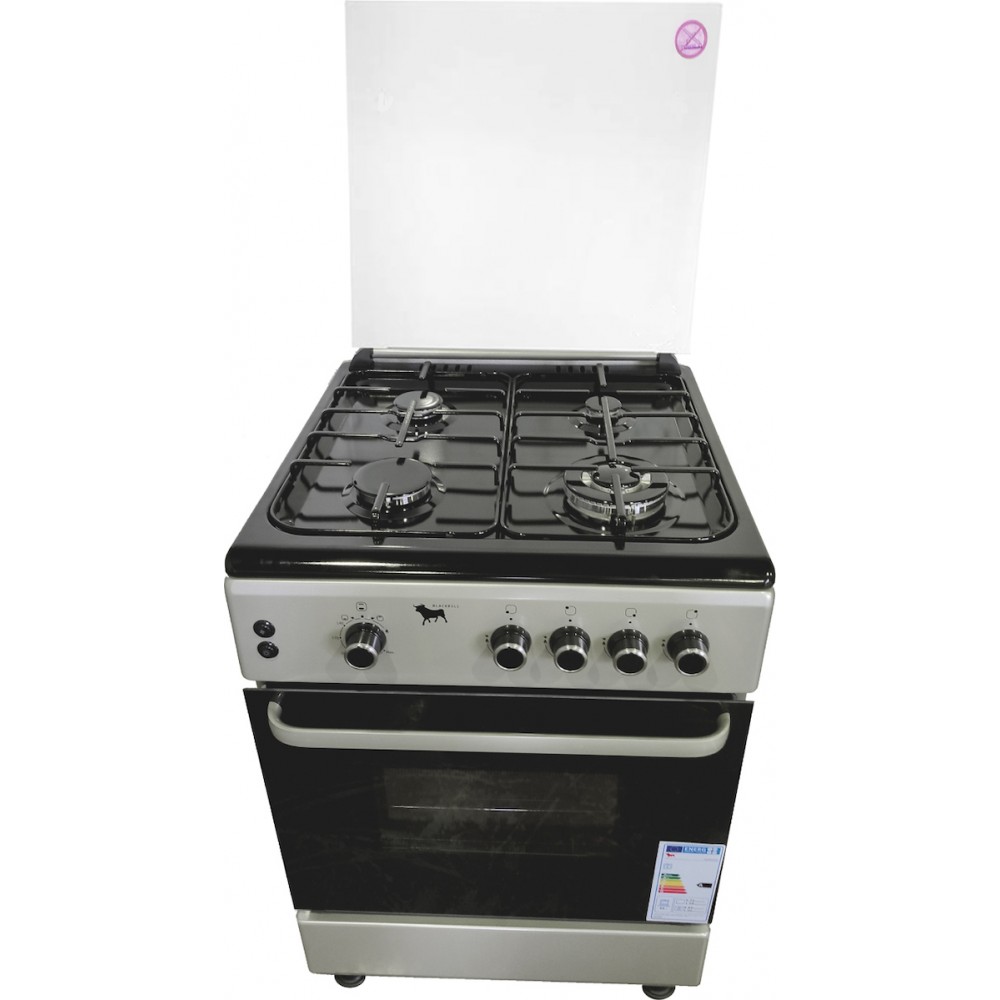 Κουζίνα Αερίου Black Bull FG6402GFZU