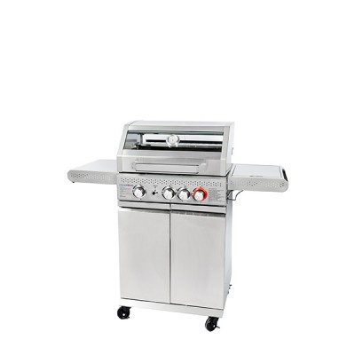 Ψησταριά Υγραερίου Calfer Gas View 3+1 INOX 12.5kW