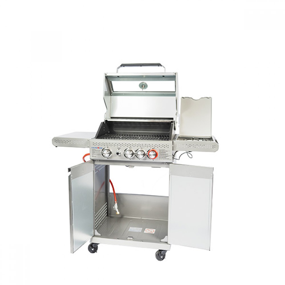 Ψησταριά Υγραερίου Calfer Gas View 3+1 INOX 12.5kW