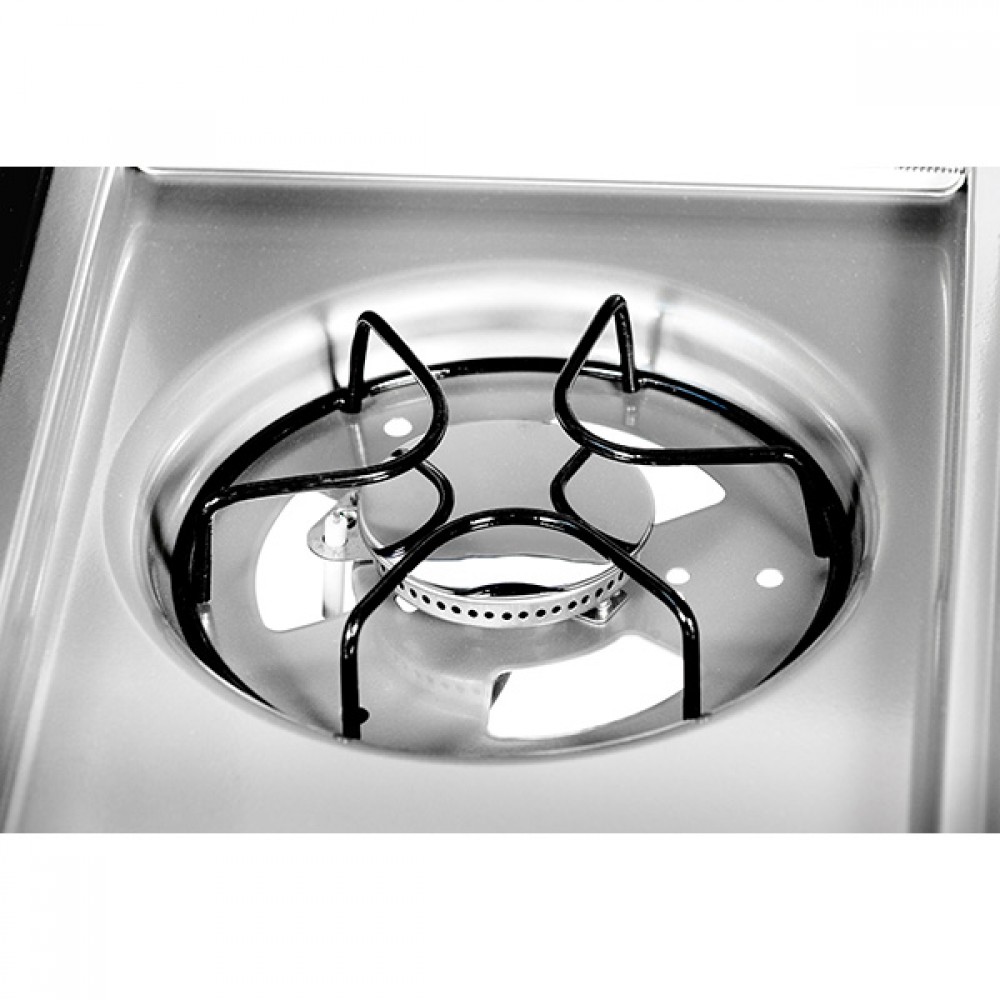 Ψησταριά Υγραερίου Calfer Gas View 3+1 INOX 12.5kW