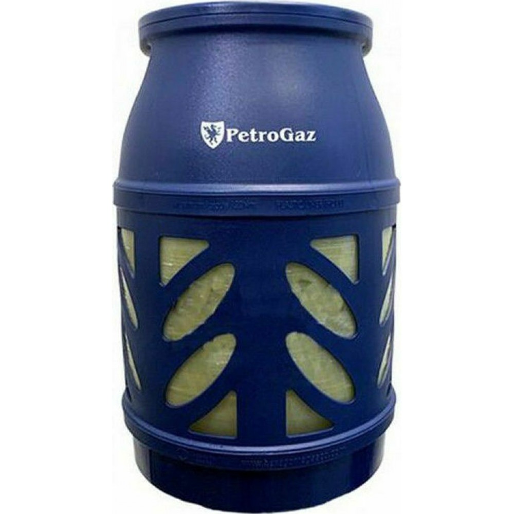 Φιάλη Υγραερίου Διάφανη 7.5KG Petrogaz (αναγόμωση)