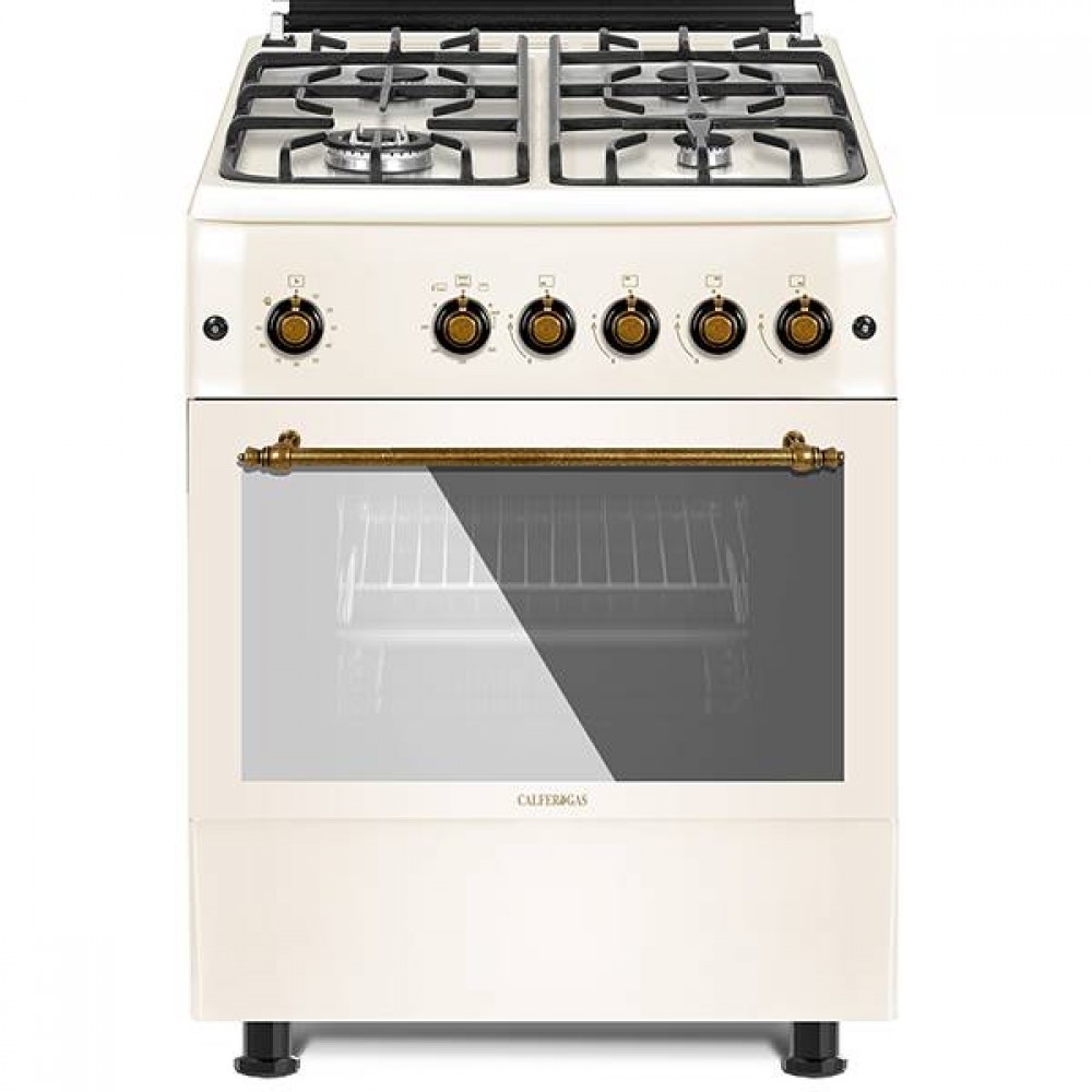 Κουζίνα αερίου Calfer Gas F6TX40GF-BG